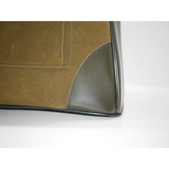 VTG Original Sarne Japan Tall Travel Tote Handbag Shoulder Bag with Lock and Key - Picture 3 of 16